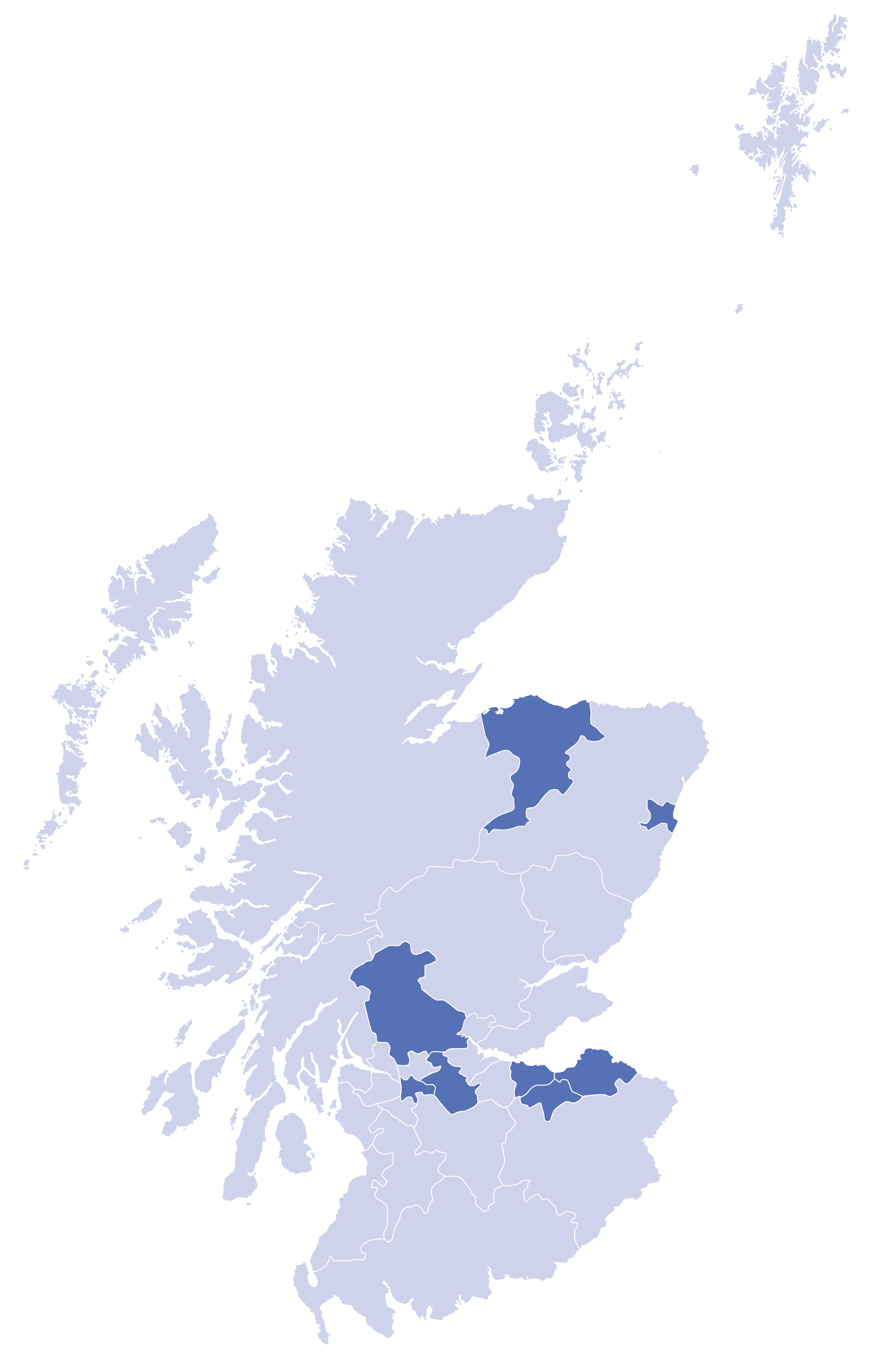 Scotland map