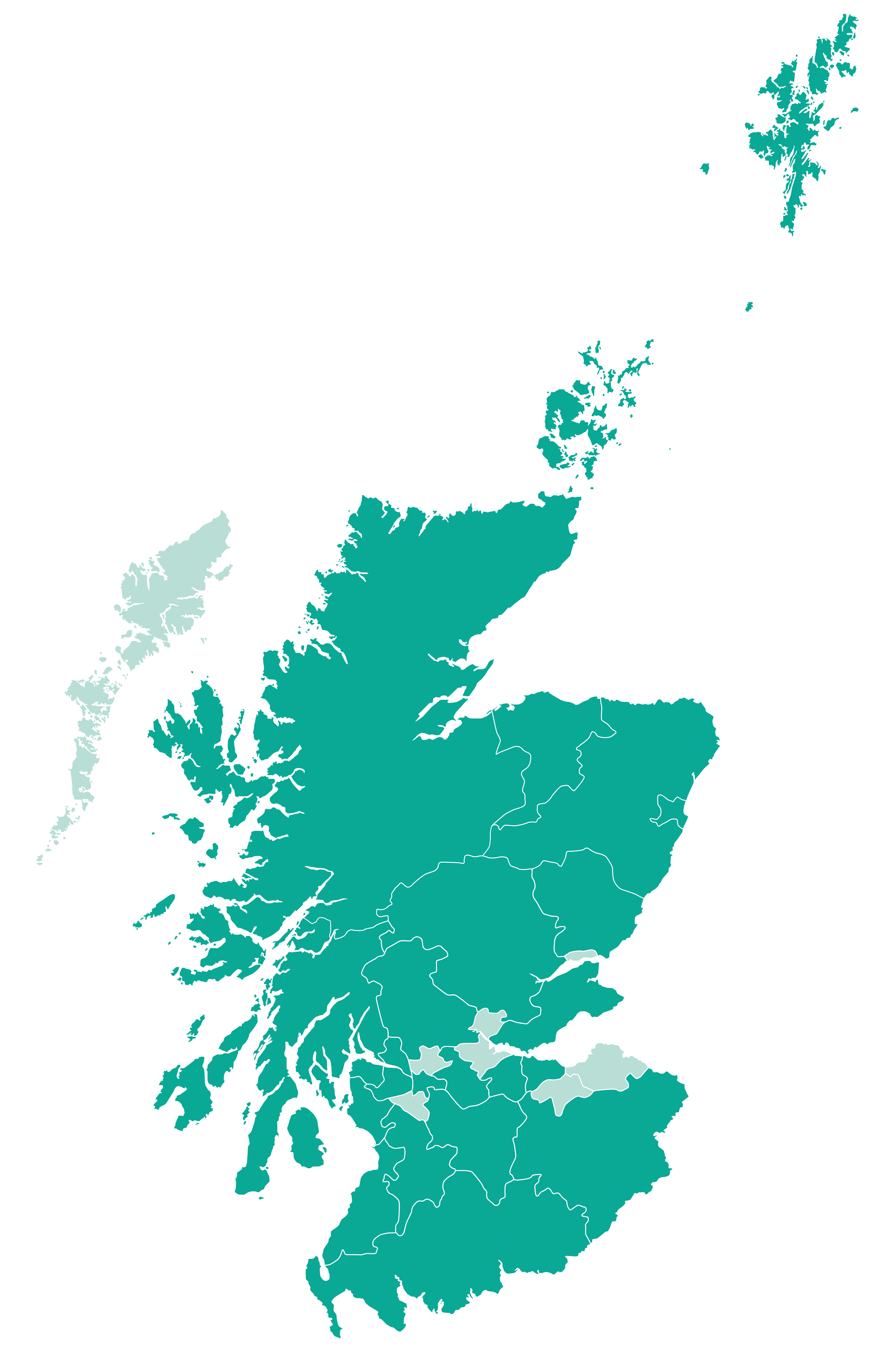 Scotland map