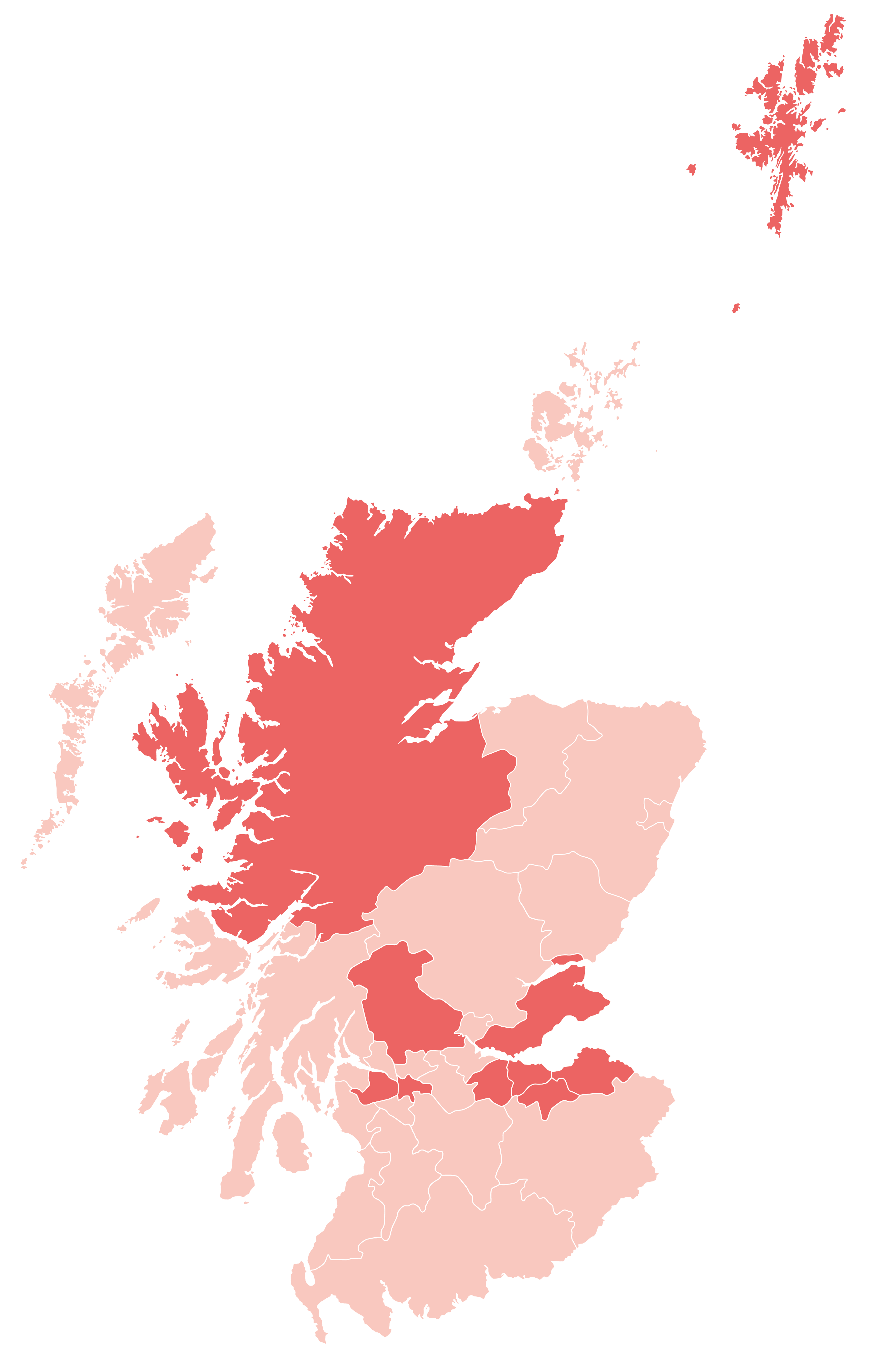 Scotland map